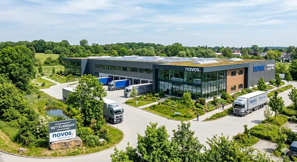 novos. Real Estate GmbH | Immobilienmakler Hamburg | Logistik- & Gewerbeimmobilien