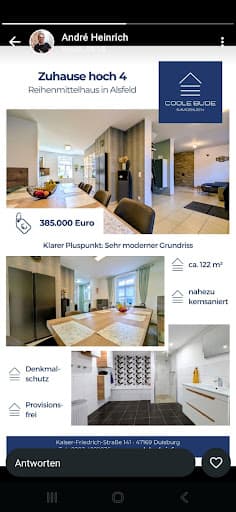 Dieckmann Immobilien GmbH - Immobilienmakler Duisburg — Kundenfoto
